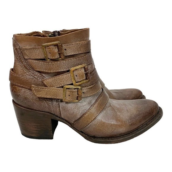 Freebird by Steven Santo Leather Ankle Boots Size 6 - Picture 2 of 12